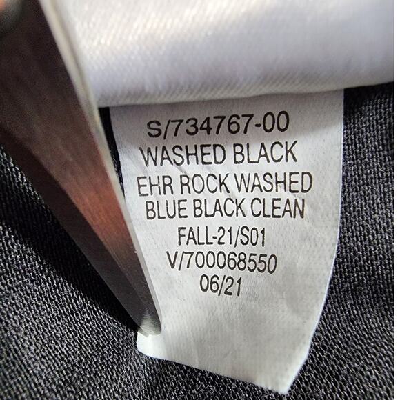 Old Navy Jeans Womens 4 Washed Black Extra High Rise Rockstar Super Skinny - Picture 6 of 11